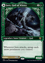 Jorn, God of Winter // Kaldring, the Rimestaff (Showcase) [Kaldheim] | GnG Games