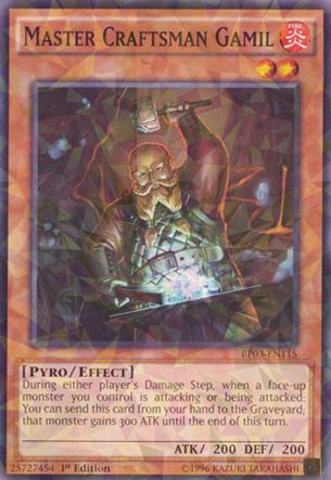 Master Craftsman Gamil (Shatterfoil) [BP03-EN115] Common | GnG Games