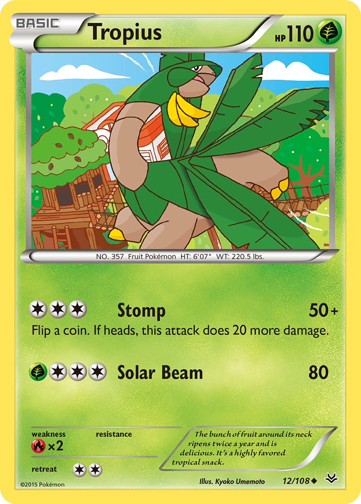 Tropius (12/108) [XY: Roaring Skies] | GnG Games