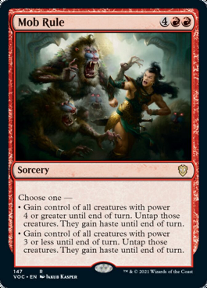 Mob Rule [Innistrad: Crimson Vow Commander] | GnG Games