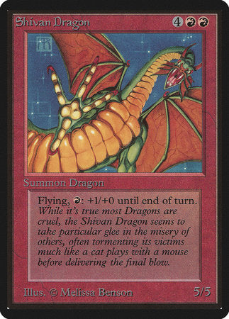 Shivan Dragon [Limited Edition Beta] | GnG Games