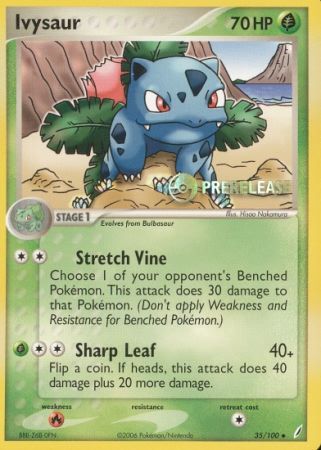 Ivysaur (35/100) (Prerelease Promo) [Nintendo: Black Star Promos] | GnG Games