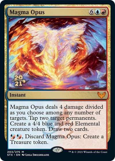 Magma Opus [Strixhaven: School of Mages Prerelease Promos] | GnG Games