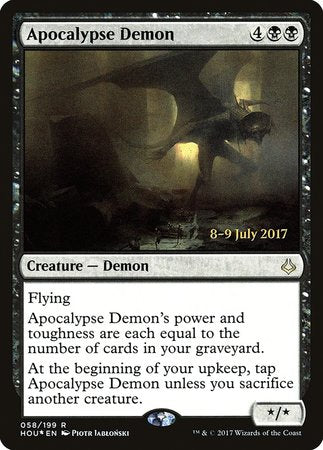 Apocalypse Demon [Hour of Devastation Promos] | GnG Games