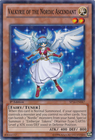 Valkyrie of the Nordic Ascendant [SP14-EN047] Starfoil Rare | GnG Games