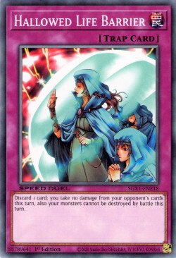 Hallowed Life Barrier [SGX1-ENE18] Common | GnG Games