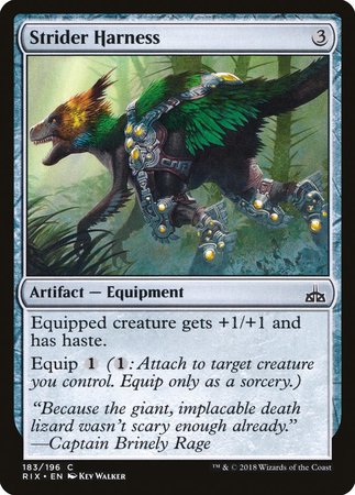 Strider Harness [Rivals of Ixalan] | GnG Games
