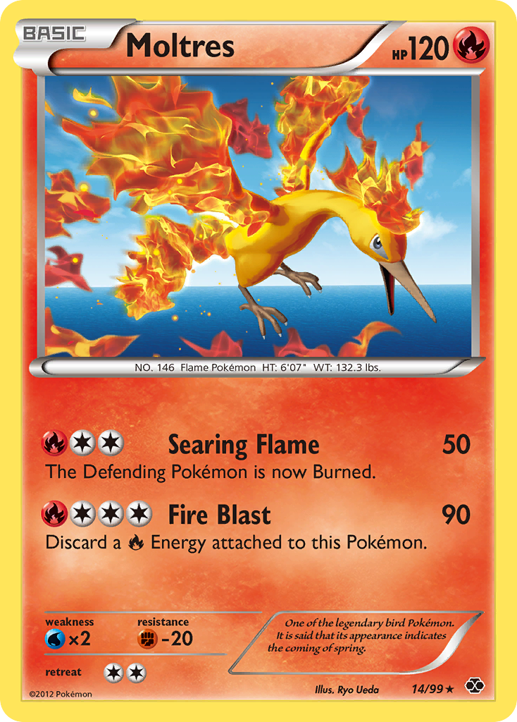 Moltres (14/99) [Black & White: Next Destinies] | GnG Games