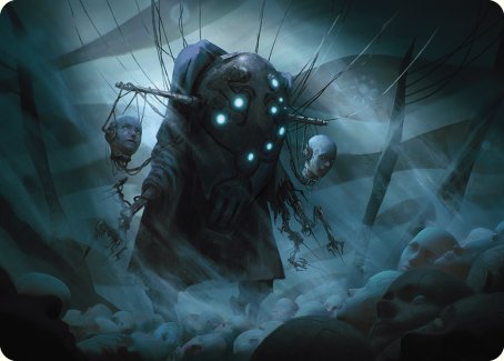 Meldweb Curator Art Card [Phyrexia: All Will Be One Art Series] | GnG Games