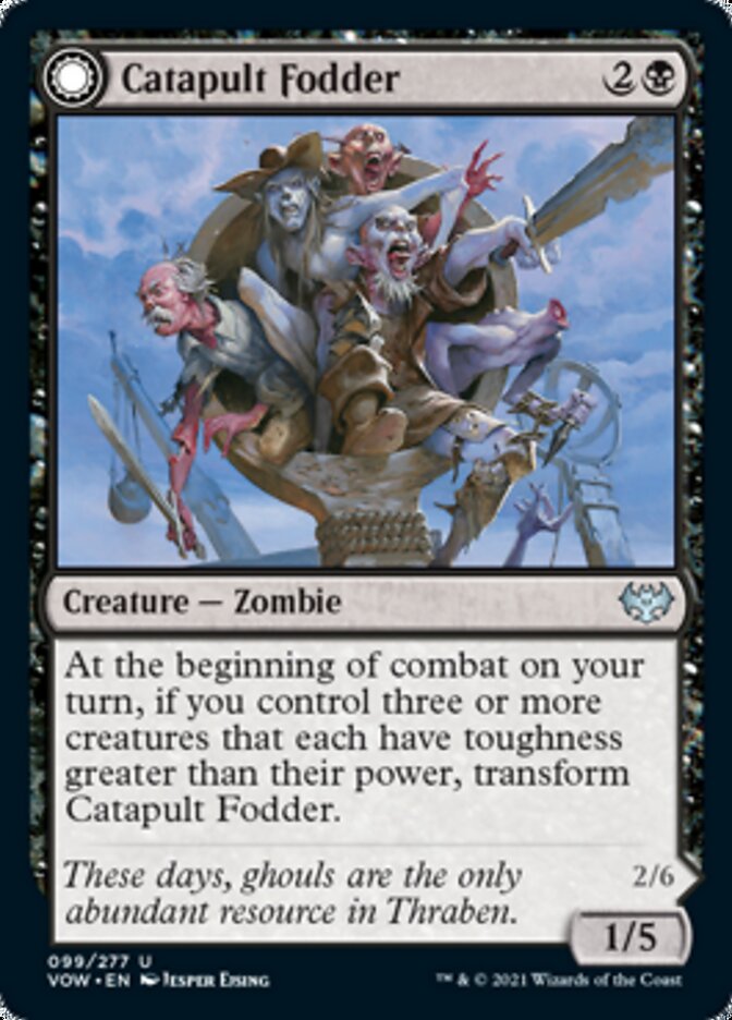 Catapult Fodder // Catapult Captain [Innistrad: Crimson Vow] | GnG Games