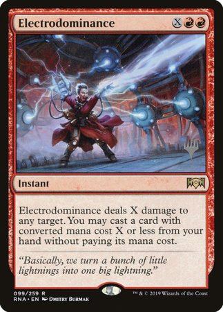 Electrodominance [Ravnica Allegiance Promos] | GnG Games