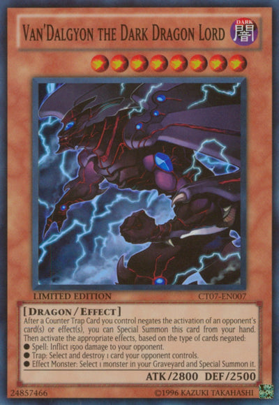 Van'Dalgyon The Dark Dragon Lord [CT07-EN007] Super Rare | GnG Games