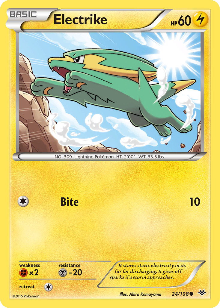 Electrike (24/108) [XY: Roaring Skies] | GnG Games