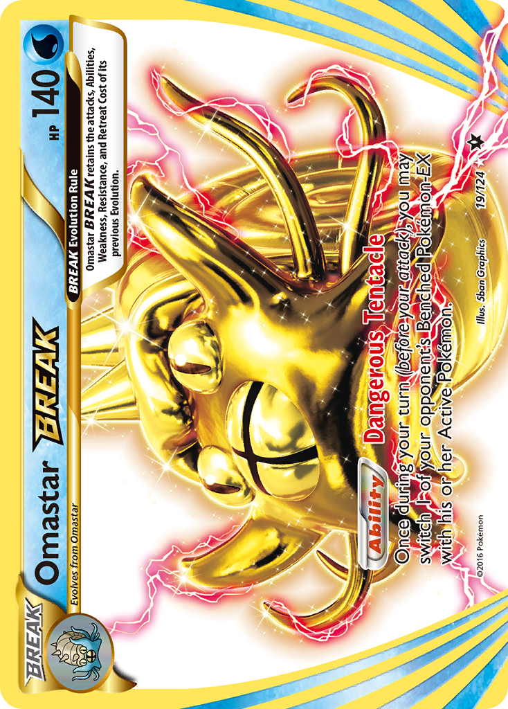 Omastar BREAK (19/124) [XY: Fates Collide] | GnG Games