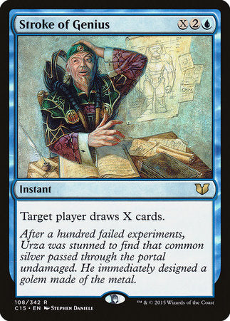 Stroke of Genius [Commander 2015] | GnG Games