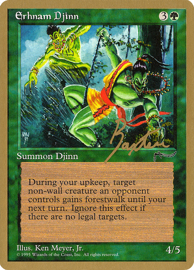 Erhnam Djinn (George Baxter) [Pro Tour Collector Set] | GnG Games