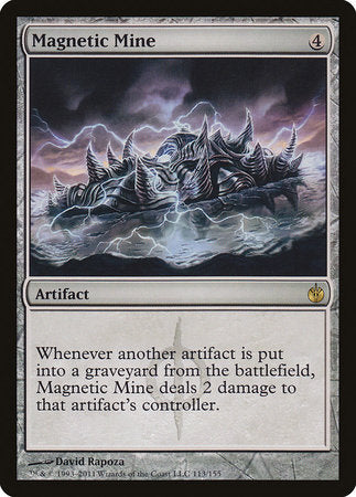 Magnetic Mine [Mirrodin Besieged] | GnG Games