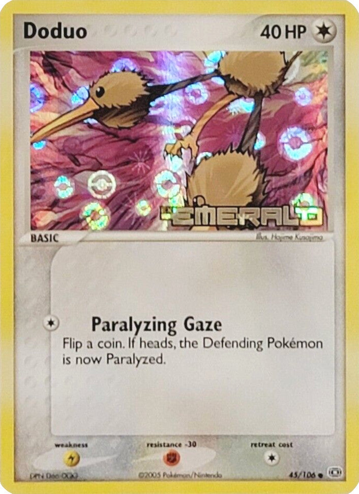 Doduo (45/106) (Stamped) [EX: Emerald] | GnG Games