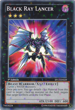 Black Ray Lancer [SP13-EN029] Starfoil Rare | GnG Games