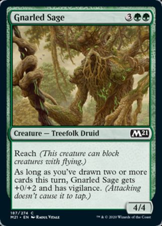 Gnarled Sage [Core Set 2021] | GnG Games