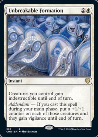 Unbreakable Formation [Commander Legends] | GnG Games