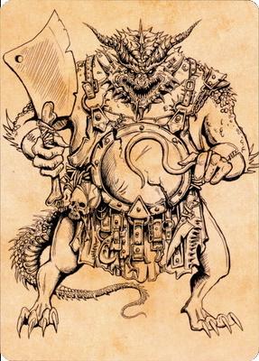 Thrakkus the Butcher Art Card [Commander Legends: Battle for Baldur's Gate Art Series] | GnG Games