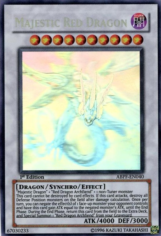 Majestic Red Dragon [ABPF-EN040] Ghost Rare | GnG Games