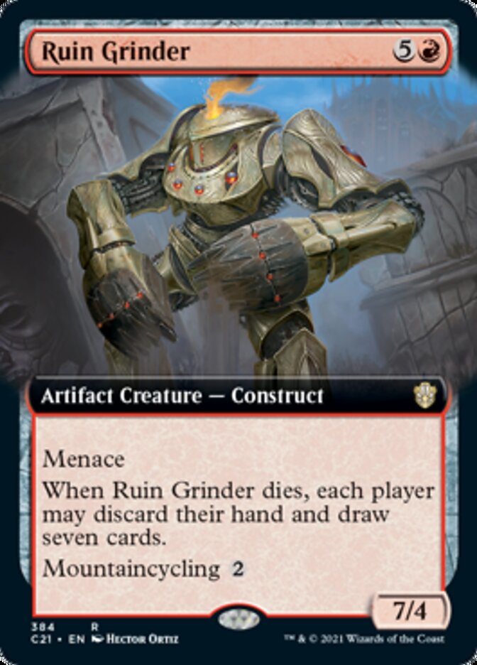 Ruin Grinder (Extended) [Commander 2021] | GnG Games