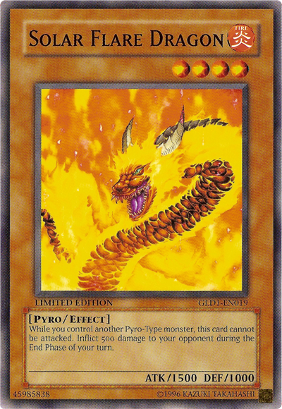 Solar Flare Dragon [GLD1-EN019] Common | GnG Games