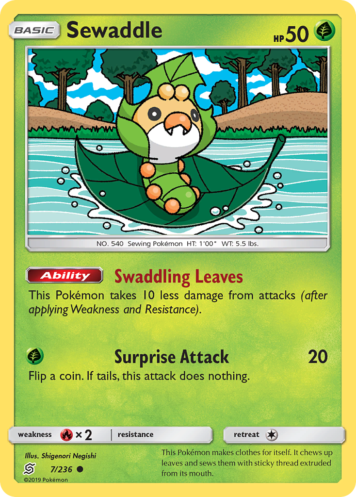 Sewaddle (7/236) [Sun & Moon: Unified Minds] | GnG Games