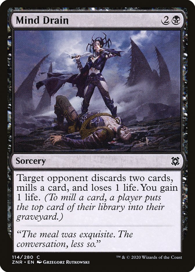 Mind Drain [Zendikar Rising] | GnG Games
