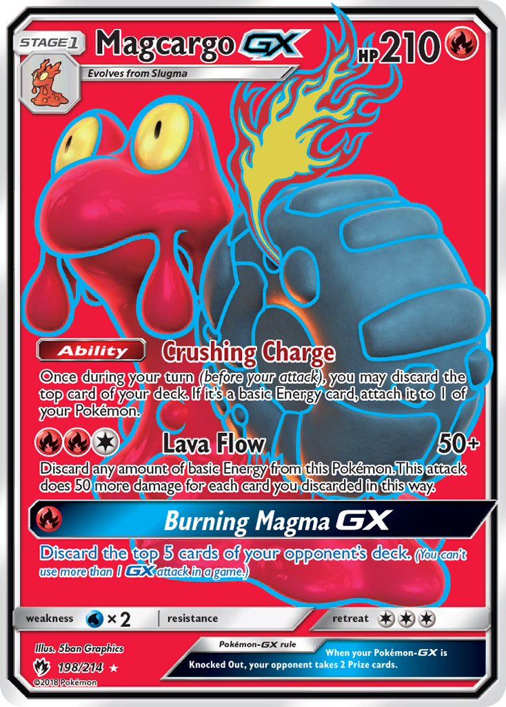 Magcargo GX (198/214) [Sun & Moon: Lost Thunder] | GnG Games