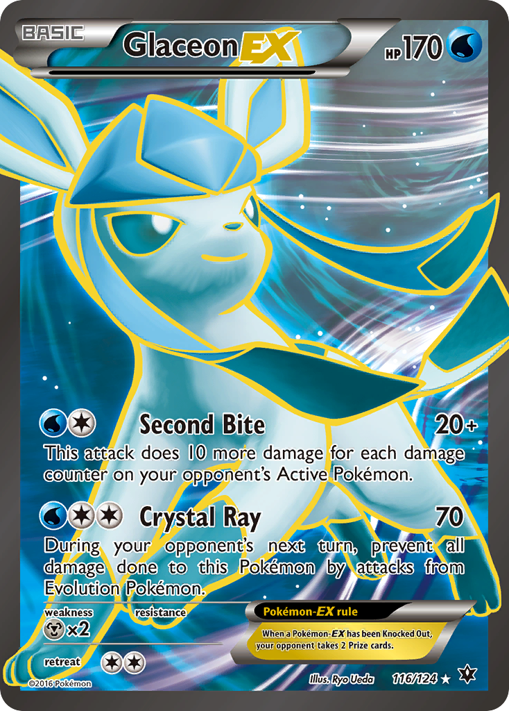 Glaceon EX (116/124) [XY: Fates Collide] | GnG Games