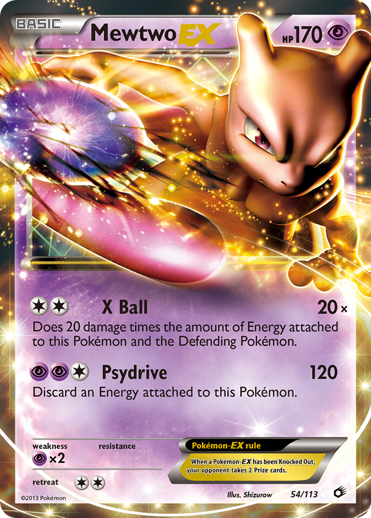 Mewtwo EX (54/113) [Black & White: Legendary Treasures] | GnG Games