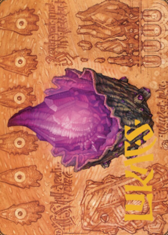 Thorn of Amethyst Art Card (Gold-Stamped Signature) [The Brothers' War Art Series] | GnG Games