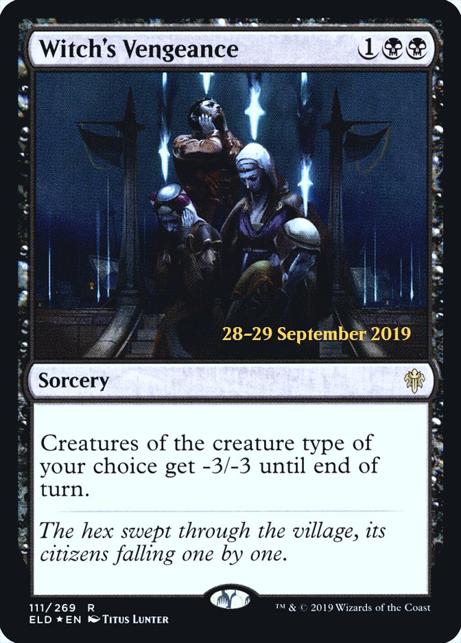 Witch's Vengeance  [Throne of Eldraine Prerelease Promos] | GnG Games