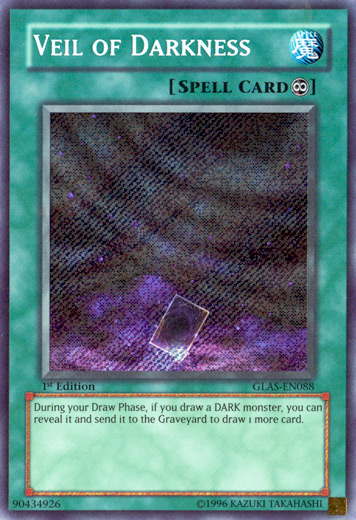 Veil of Darkness [GLAS-EN088] Secret Rare | GnG Games