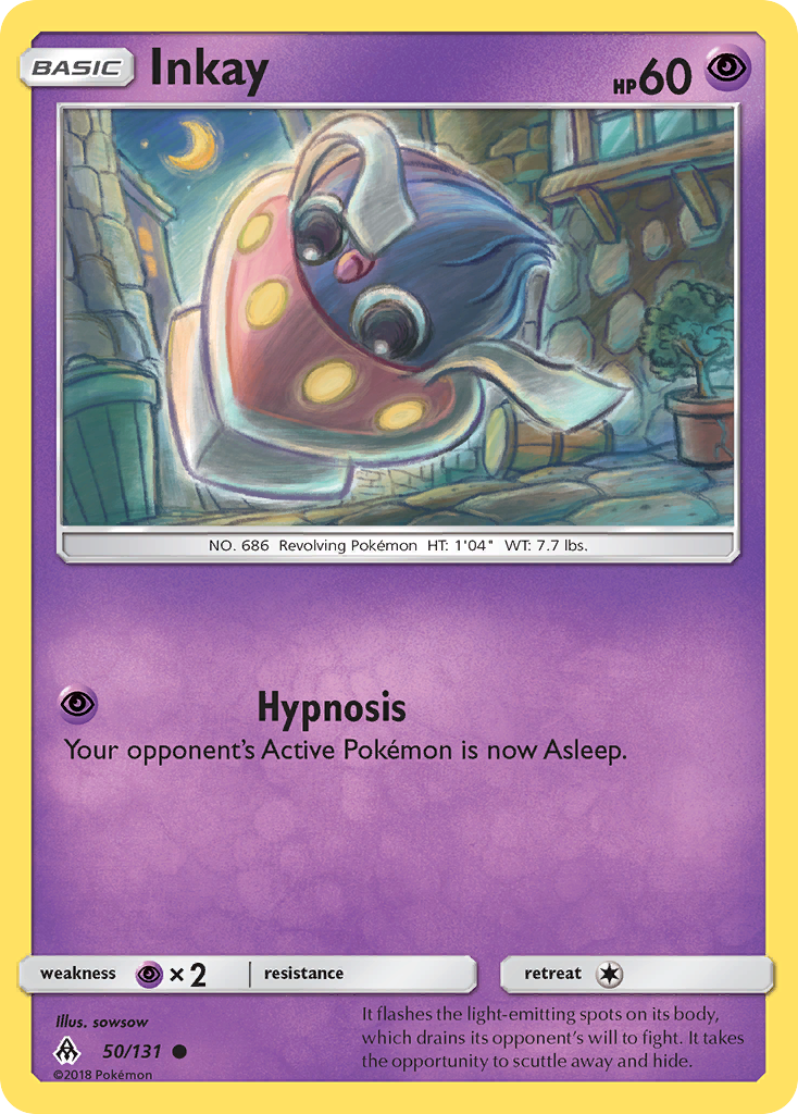 Inkay (50/131) [Sun & Moon: Forbidden Light] | GnG Games