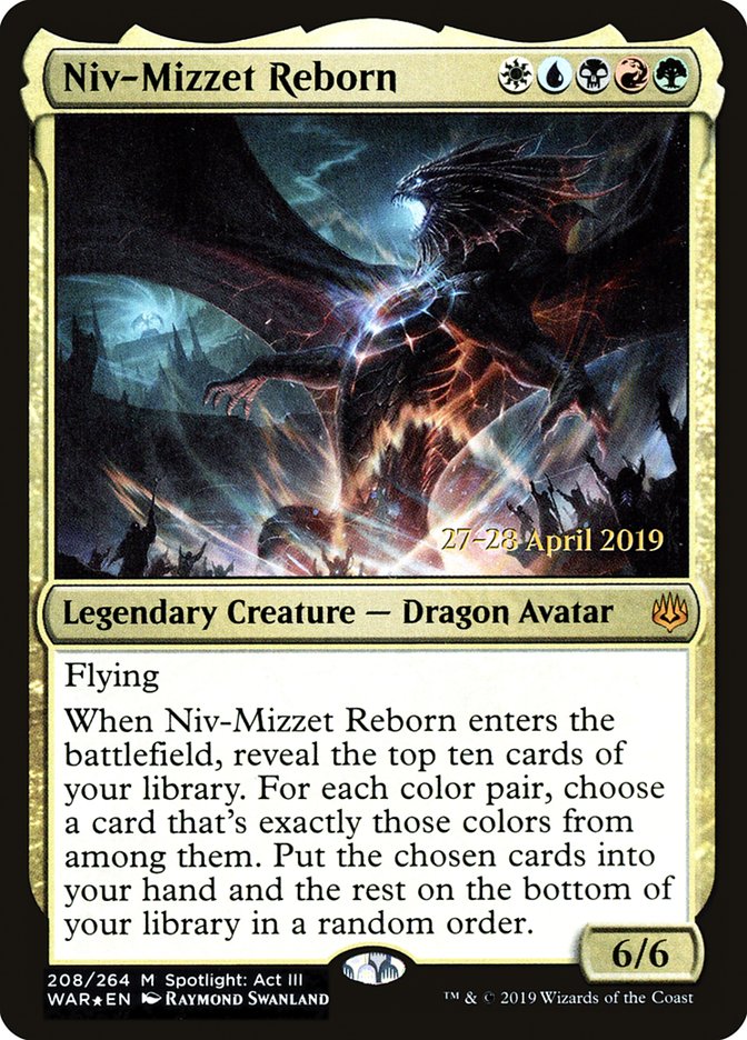 Niv-Mizzet Reborn  [War of the Spark Prerelease Promos] | GnG Games