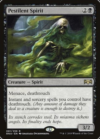 Pestilent Spirit [Ravnica Allegiance] | GnG Games