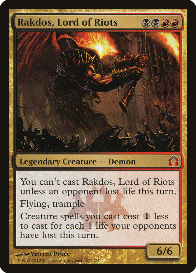 Rakdos, Lord of Riots [Return to Ravnica] | GnG Games