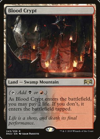 Blood Crypt [Ravnica Allegiance] | GnG Games