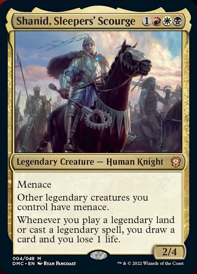 Shanid, Sleepers' Scourge [Dominaria United Commander] | GnG Games