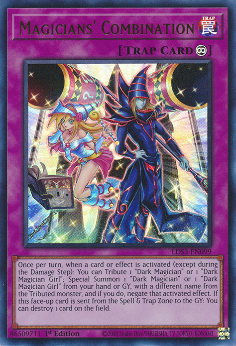 Magicians' Combination [LDS3-EN099] Ultra Rare | GnG Games