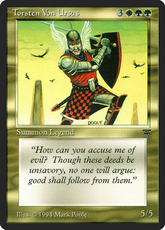 Torsten Von Ursus [Legends] | GnG Games