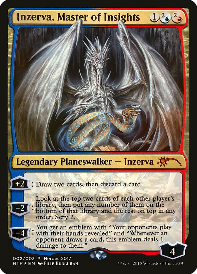 Inzerva, Master of Insights [Unique and Miscellaneous Promos] | GnG Games