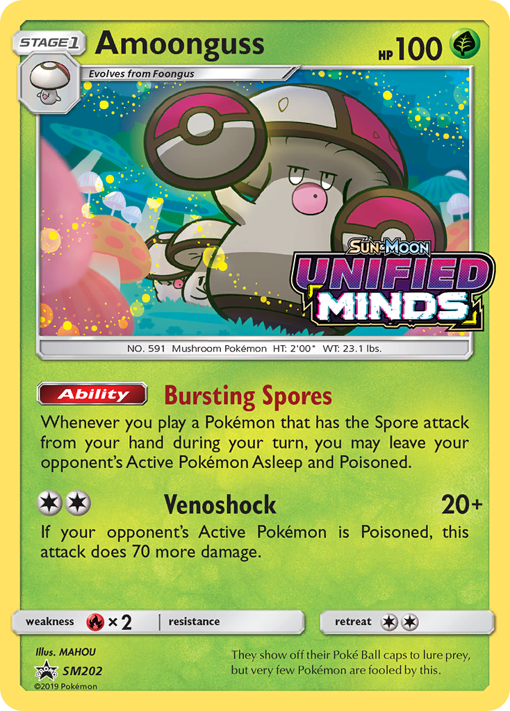 Amoonguss (SM202) [Sun & Moon: Black Star Promos] | GnG Games