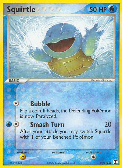 Squirtle (83/112) [EX: FireRed & LeafGreen] | GnG Games