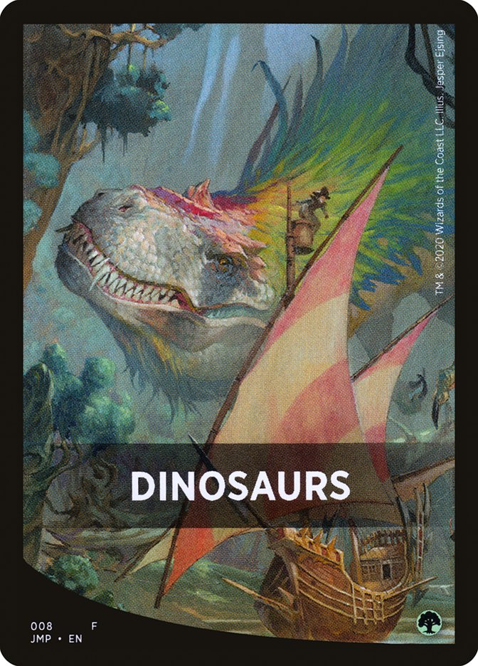 Dinosaurs Theme Card [Jumpstart Front Cards] | GnG Games