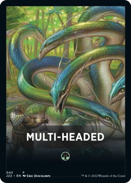 Multi-Headed Theme Card [Jumpstart 2022 Front Cards] | GnG Games